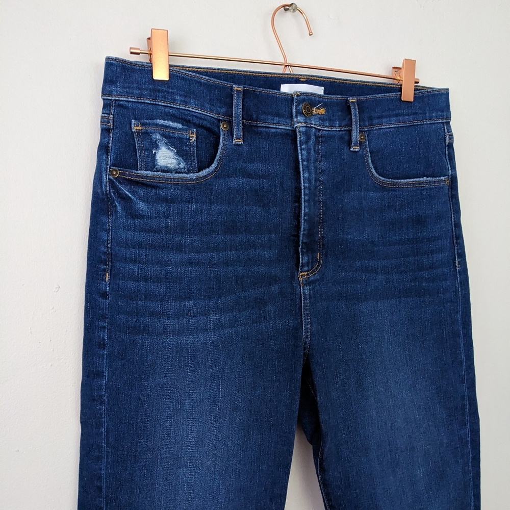 NWOT LOFT the Kick Crop Jeans